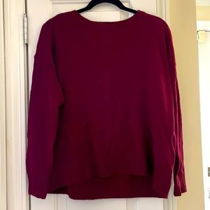 Loft (AM) maroon sweater! (Brand new with tags)